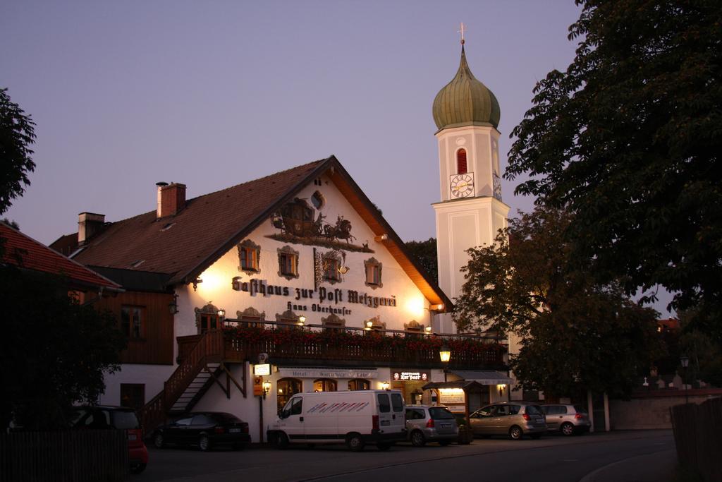 Metzgerei Gasthof Oberhauser - Hotel Zur Post Egling Bagian luar foto
